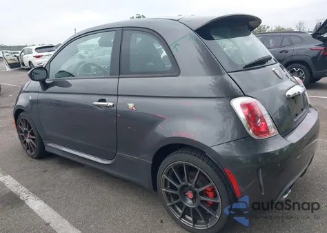 2015 Fiat 500 Abarth from USA, damaged, VIN 3C3CFFFH8FT642994